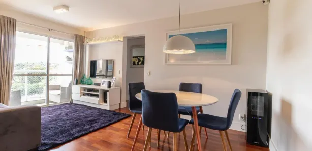 Apartamento com 2 Quartos para alugar, 80m² no Santo Amaro, São Paulo