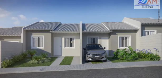 Casa de Condomínio com 2 Quartos à venda, 42m² no Estados, Fazenda Rio Grande