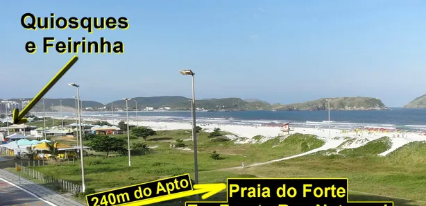 Apartamento com 1 Quarto para alugar, 24m² no Algodoal, Cabo Frio