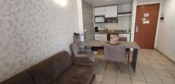 Flat com 1 Quarto para alugar, 44m² no Boqueirão, Santos