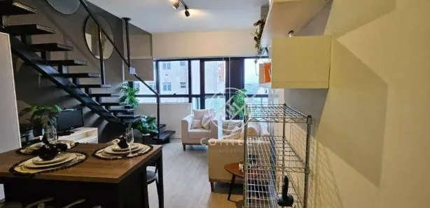 Apartamento com 1 Quarto para alugar, 55m² no Bethaville I, Barueri