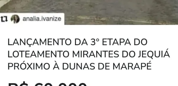 Terreno / Lote / Condomínio à venda, 180m² no Centro, São Miguel dos Campos