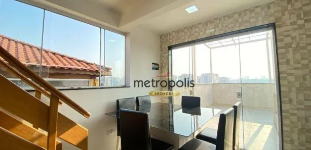 Cobertura com 2 Quartos para alugar, 110m² no Cerâmica, São Caetano do Sul