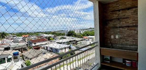Apartamento com 3 Quartos à venda, 74m² no Flores, Manaus