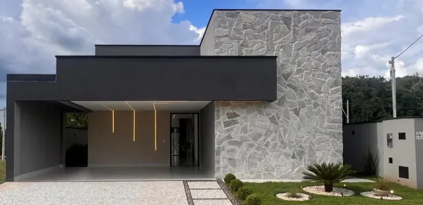 Casa de Condomínio com 3 Quartos à venda, 143m² no Rosa de Leiria Condomínio Horizontal, Goianira