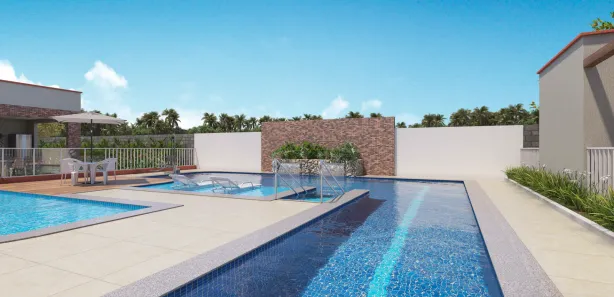 Apartamento com 2 Quartos à venda, 44m² no Loteamento Recanto Das Andorin, Barra dos Coqueiros