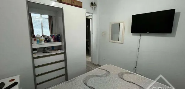 Kitnet com 1 Quarto à venda, 33m² no Aparecida, Santos