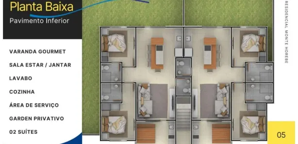 Casa de Condomínio com 2 Quartos à venda, 74m² no Boa União (Abrantes), Camaçari