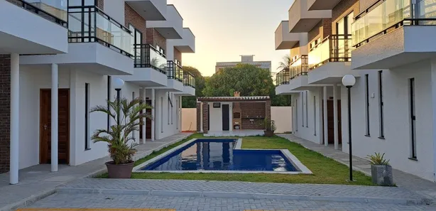 Casa de Condomínio com 2 Quartos à venda, 57m² no Taiba, São Gonçalo do Amarante