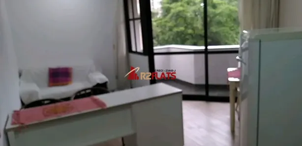 Flat com 1 Quarto para alugar, 45m² no Paraíso do Morumbi, São Paulo