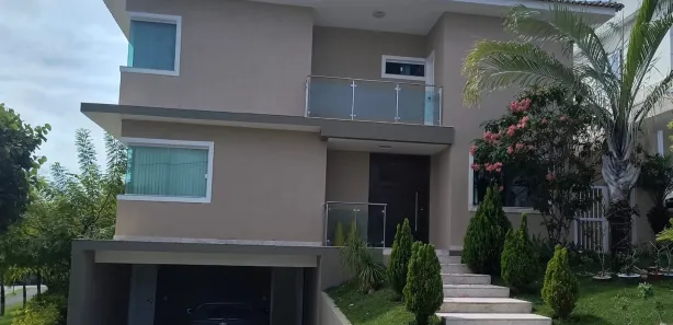 Casa de Condomínio com 4 Quartos para venda ou aluguel, 464m² no Alphaville (Abrantes), Camaçari