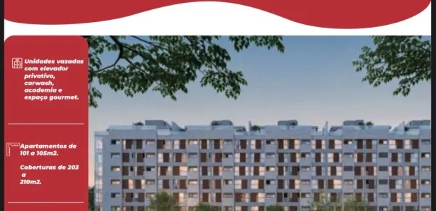 Apartamento com 3 Quartos à venda, 98m² no Asa Norte, Brasília