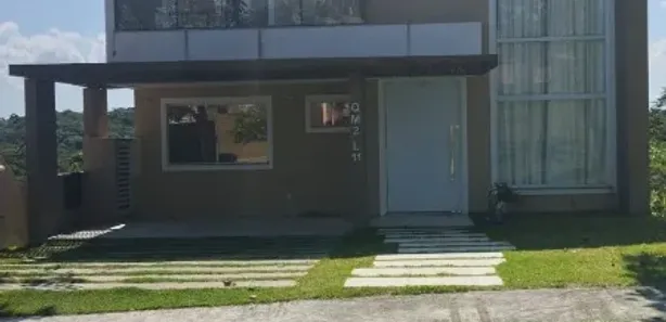 Casa de Condomínio com 4 Quartos para venda ou aluguel, 378m² no Alphaville (Abrantes), Camaçari