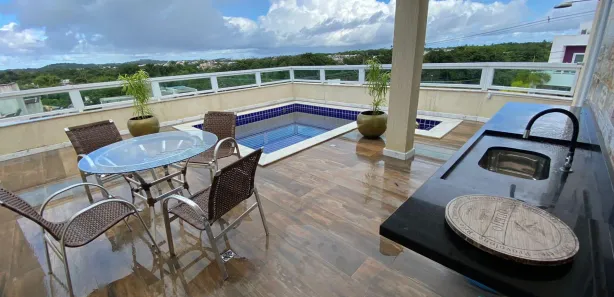 Casa de Condomínio com 6 Quartos à venda, 380m² no Malícia (Abrantes), Camaçari