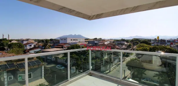 Apartamento com 3 Quartos para alugar, 78m² no Costazul, Rio das Ostras
