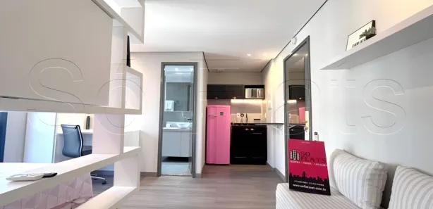 Flat com 1 Quarto para alugar, 26m² no Jardim Paulista, São Paulo