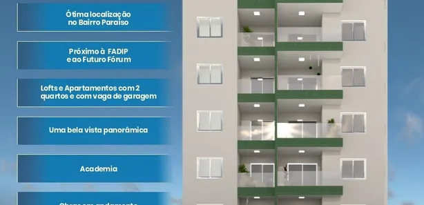 Cobertura com 2 Quartos à venda, 155m² no Paraíso, Ponte Nova