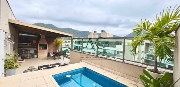 Cobertura com 3 Quartos para alugar, 138m² no Recreio dos Bandeirantes, Rio de Janeiro