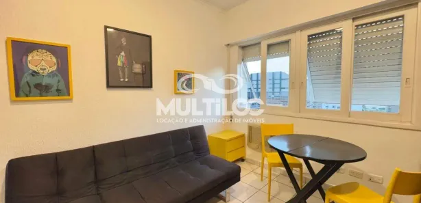 Kitnet com 1 Quarto para alugar, 37m² no Aparecida, Santos