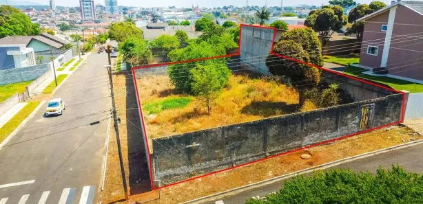 Terreno / Lote / Condomínio à venda, 629m² no Vila Bancária, Campo Largo