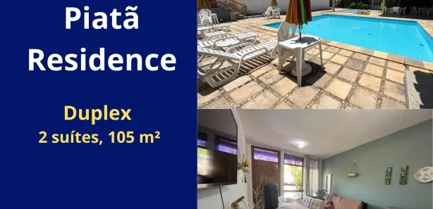 Casa de Condomínio com 2 Quartos à venda, 105m² no Piatã, Salvador