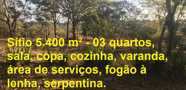 Fazenda / Sítio / Chácara com 3 Quartos à venda, 5400m² no Cidade Jardim, Esmeraldas