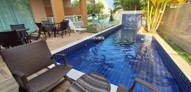Casa de Condomínio com 4 Quartos para venda ou aluguel, 281m² no Alphaville (Abrantes), Camaçari
