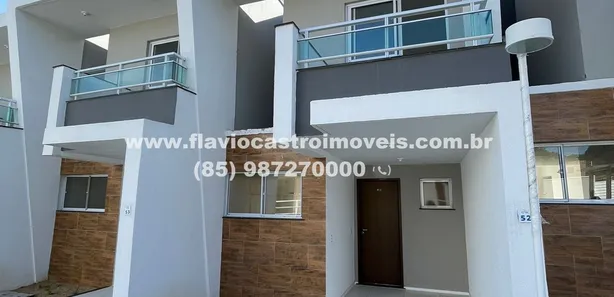 Sobrado com 2 Quartos à venda, 88m² no Camurupim, Caucaia