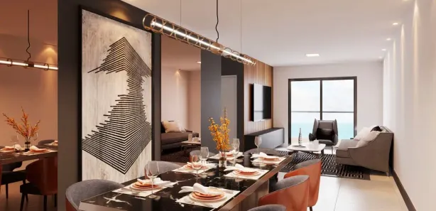 Apartamento com 3 Quartos à venda, 139m² no Areia Dourada, Cabedelo