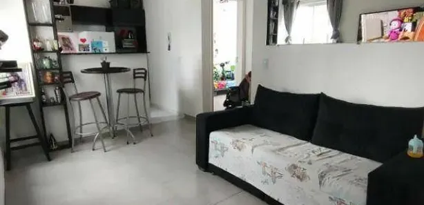 Apartamento com 2 Quartos à venda, 46m² no Jardim Itaqui, Campo Largo