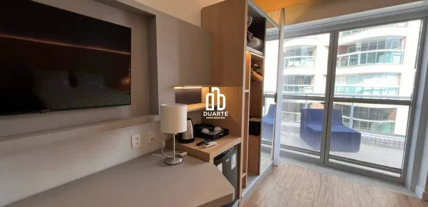 Flat com 1 Quarto para alugar, 37m² no Pompéia, Santos