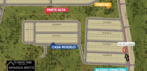 Terreno / Lote / Condomínio à venda, 183m² no Centro, São Cristóvão