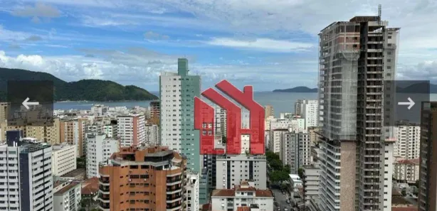 Apartamento com 3 Quartos para alugar, 129m² no Aparecida, Santos
