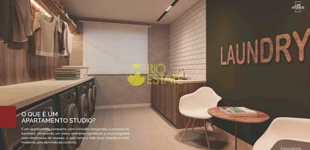 Flat com 1 Quarto à venda, 24m² no Jardim Belvedere, Volta Redonda