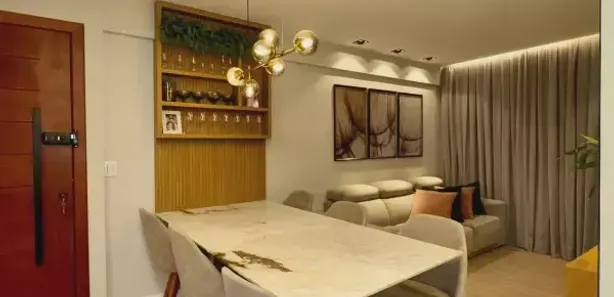 Apartamento com 2 Quartos à venda, 57m² no Dix-Sept Rosado, Natal
