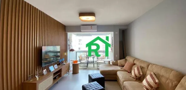 Apartamento com 3 Quartos para alugar, 115m² no Pitangueiras, Guarujá