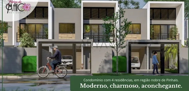 Casa de Condomínio com 3 Quartos à venda, 118m² no Estância Pinhais, Pinhais