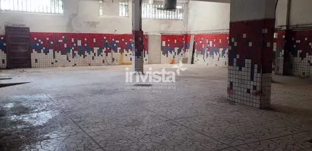 Galpão / Depósito / Armazém para alugar, 671m² no Centro, Santos