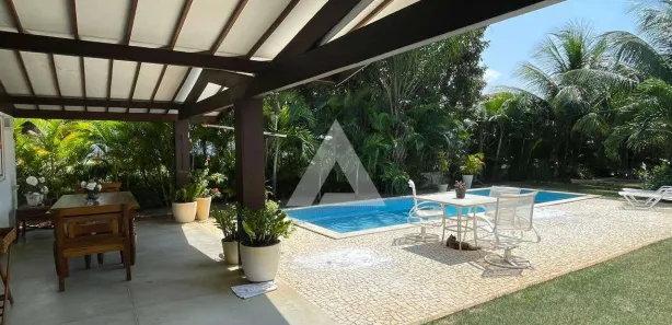 Casa de Condomínio com 5 Quartos à venda, 390m² no Arembepe (Abrantes), Camaçari