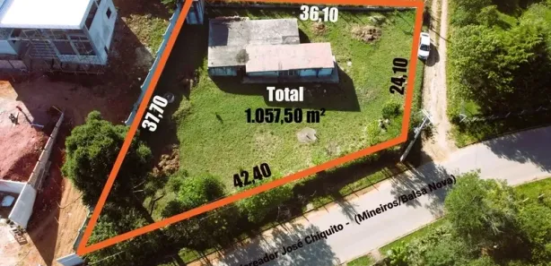 Terreno / Lote / Condomínio com 1 Quarto à venda, 1057m² no Bugre, Balsa Nova