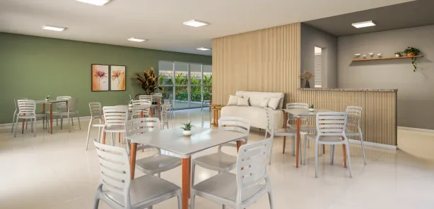 Apartamento com 2 Quartos à venda, 44m² no Loteamento Recanto Das Andorin, Barra dos Coqueiros