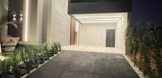 Casa de Condomínio com 3 Quartos à venda, 161m² no Jardins Bolonha, Senador Canedo