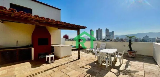 Cobertura com 2 Quartos para venda ou aluguel, 160m² no Mar e Céu, Guarujá