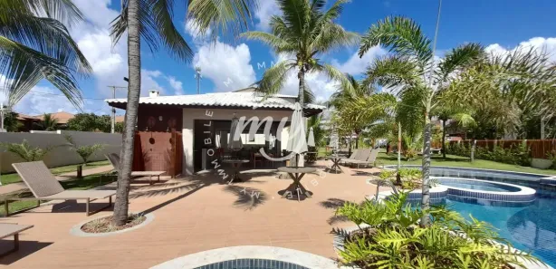 Casa de Condomínio com 2 Quartos à venda, 80m² no Itacimirim (Monte Gordo), Camaçari
