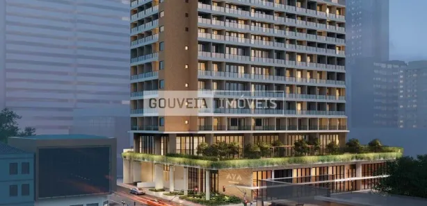 Flat com 2 Quartos à venda, 50m² no Centro, Curitiba