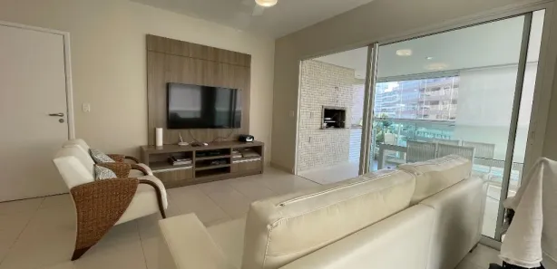 Apartamento com 4 Quartos para alugar, 190m² no Riviera, Bertioga