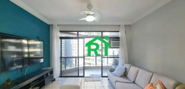 Apartamento com 3 Quartos para alugar, 103m² no Pitangueiras, Guarujá