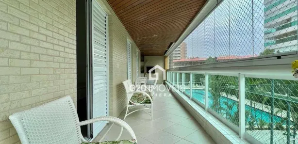 Apartamento com 4 Quartos para alugar, 138m² no Riviera, Bertioga