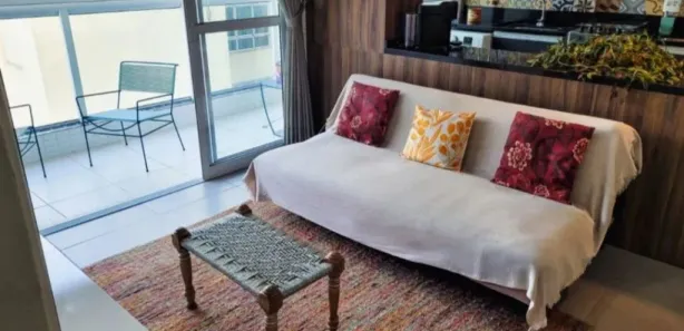 Apartamento com 1 Quarto para alugar, 57m² no Ponta da Praia, Santos