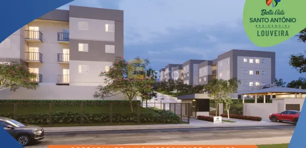 Apartamento com 2 Quartos à venda, 49m² no Santo Antônio, Louveira